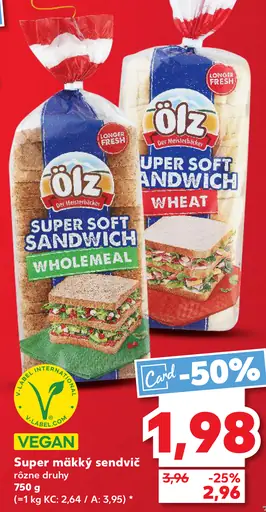 Ölz Super Soft Sendvič