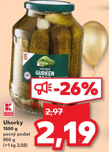K-Classic Uhorky