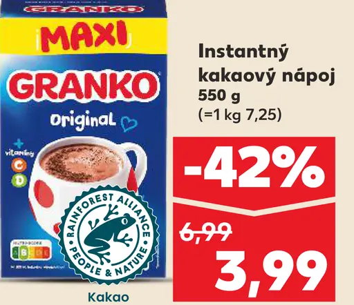 Instantný nápoj Granko