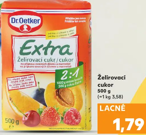 Dr. Oetker Extra želírovací cukor