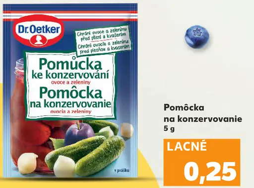 Dr. Oetker Pomôcka na konzervovanie