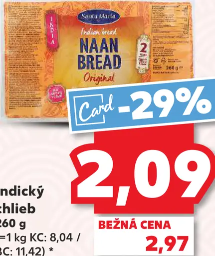 Indický chlieb