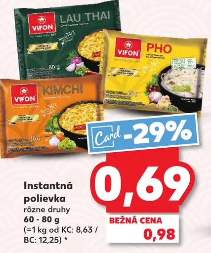 Vifon Instantná polievka