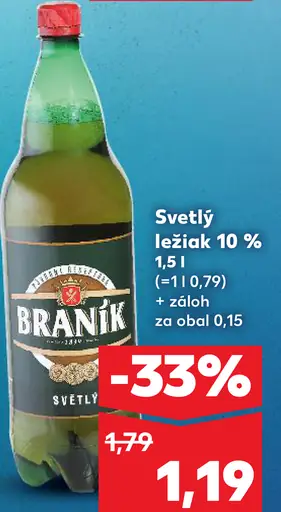 Braník svetlý ležiak