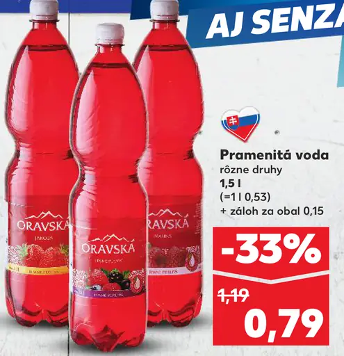 Oravská pramenitá voda