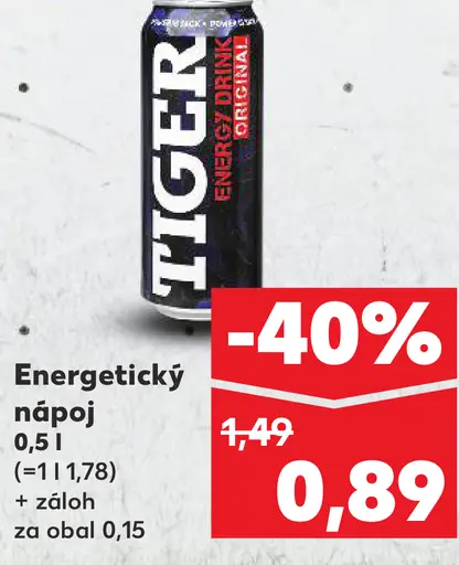 Tiger Energetický nápoj