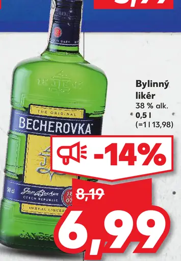 Becherovka Bylinný likér