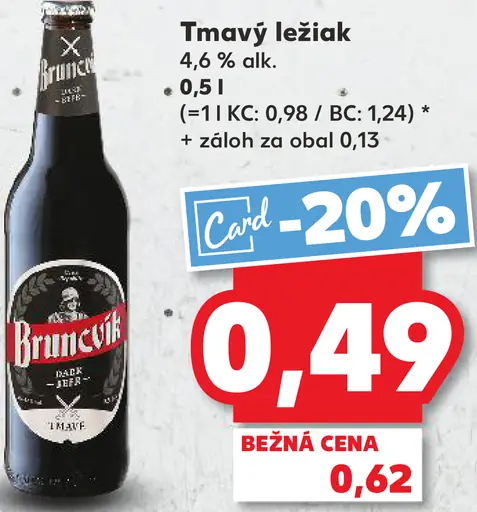Bruncvík Tmavý ležiak