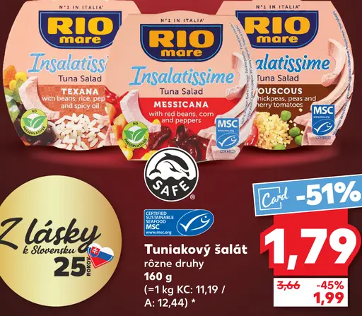 Rio Mare Insalatissime Tuna Salad Texana Tuna Salad Messicana Tuna Salad Couscous