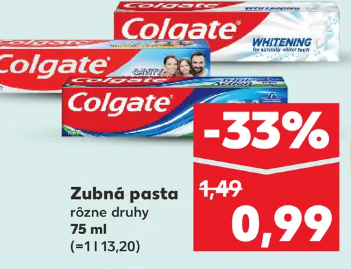 Colgate Zubná pasta
