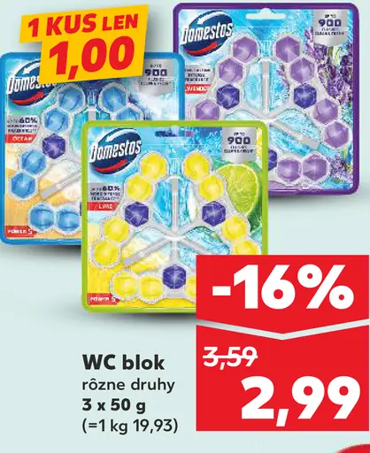 Domestos WC blok