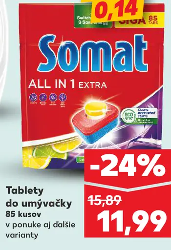 Somat tablety do umývačky