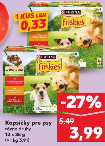 Friskies kapsičky pre psy