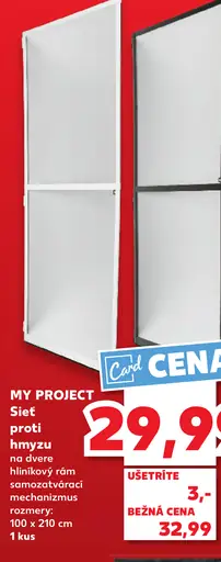 MY PROJECT Sieť proti hmyzu na dvere