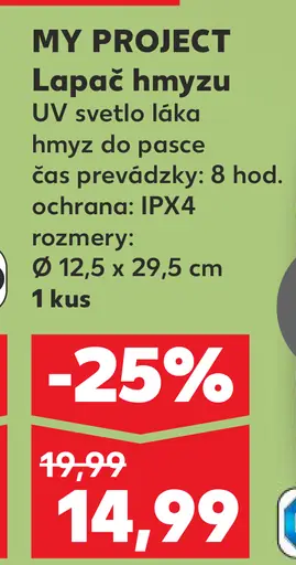 MY PROJECT Lapač hmyzu