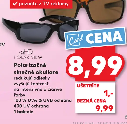 Polar View Polarizačné slnečné okuliare