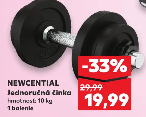 Newcential Jednoručná činka