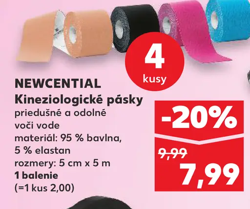 Newcential Kineziologické pásky