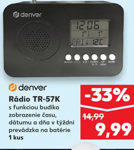 Denver Rádio TR-57K