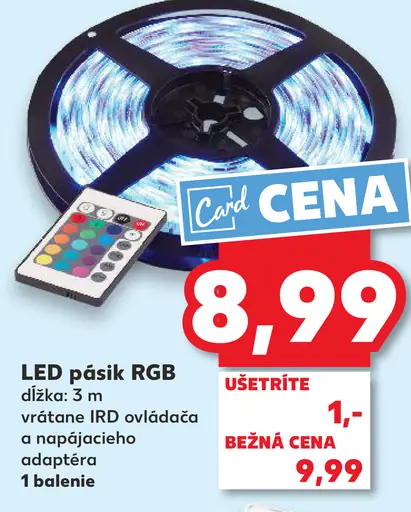 LED pásik RGB