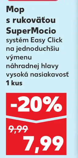 Vileda Mop s rukoväťou SuperMocio