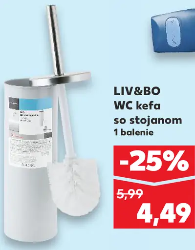 LIV&BO WC kefa so stojanom
