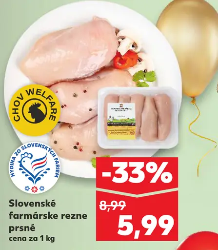 Slovenské farmárske rezne prsné