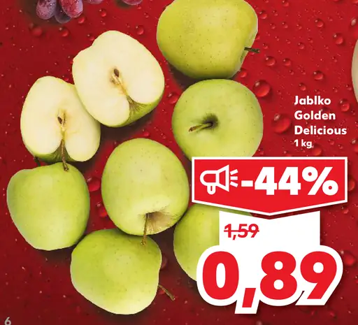 Jablko Golden Delicious