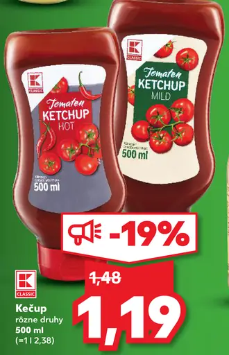 K Classic Kečup Maďarský