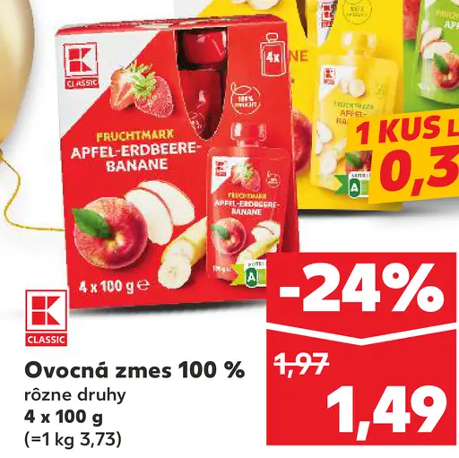 K Classic Ovocná zmes 100 %