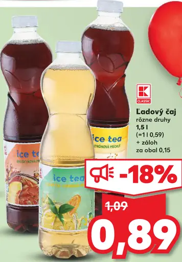 K-Classic Ľadový čaj