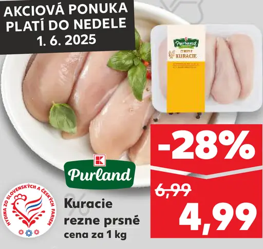 Purland Kuracie rezne prsnè