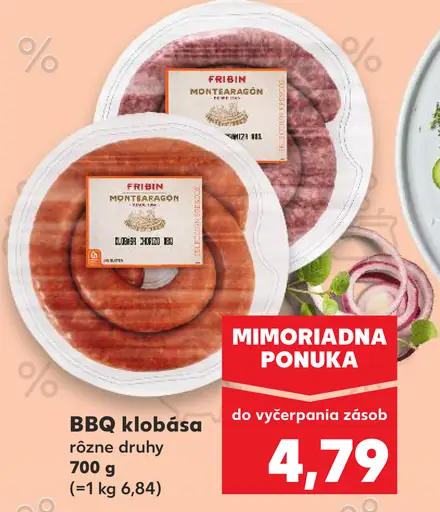 FineFood BBQ klobása