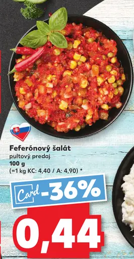 Feferónový šalát