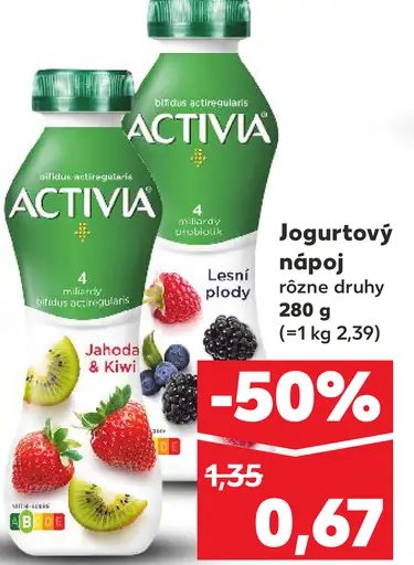 Activia Jogurtový nápoj