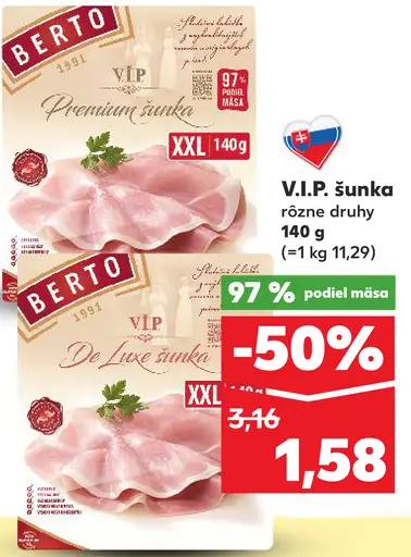 Berto V.I.P. šunka