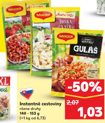 Maggi Instantné cestoviny