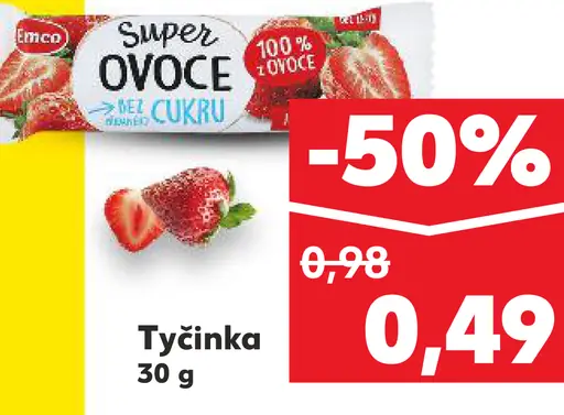 Tyčinka Super ovocie
