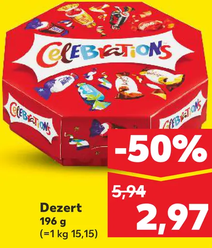 Celebrations Dezertná zmes