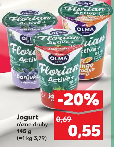 Florian Jogurt Active