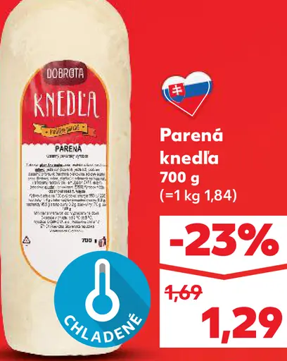 Dobrota Parená knedľa
