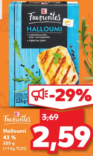 Favorit Halloumi 43%