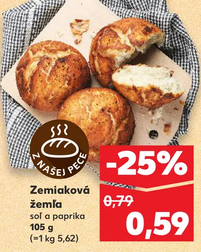 Balde Zemiaková žemľa s ot a paprika