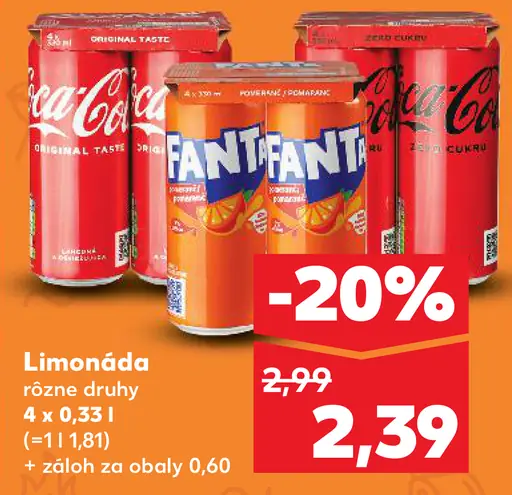Coca-Cola plechovka