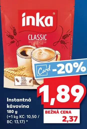 Inka Instantná kávovinová zmes