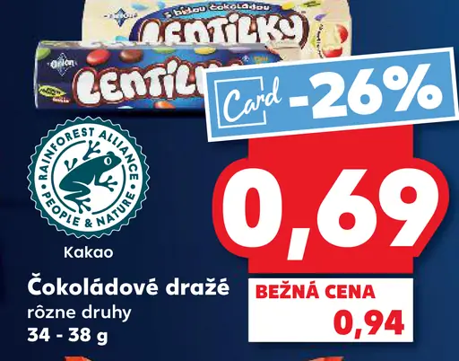 Čokoládové draže