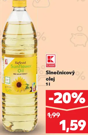 K-Classic Slnečnicový olej