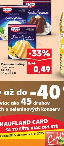 Dr. Oetker Premium Puding