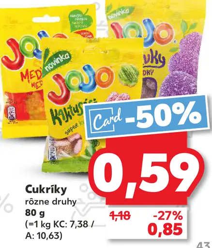 JoJo cukríky