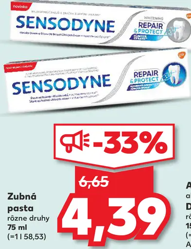 Sensodyne zubná pasta
